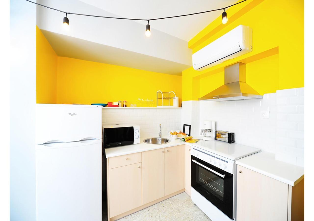 Live In Athens, Psyrri Central Apartments Bilik gambar