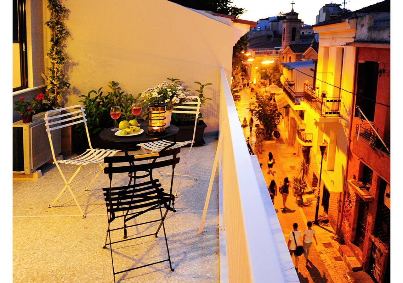 Live In Athens, Psyrri Central Apartments Luaran gambar